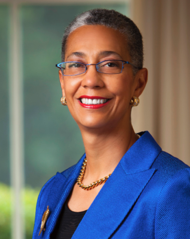 President Alecia DeCoudreaux is focusing on the budget being consistently balanced each year. (Courtesy of Mills College)