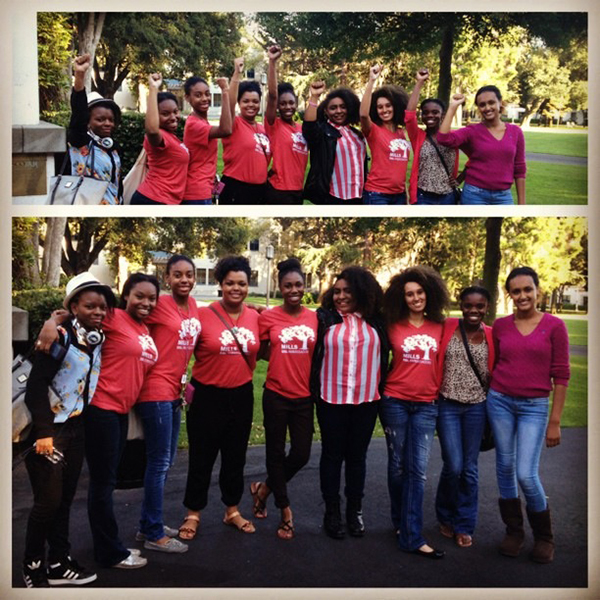 Photo of some of the members of the Black Women's Alliance. (Image courtesy of BWC)