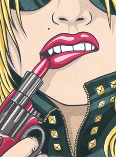 Lipstick Gun by sevsve from DeviantArt. 