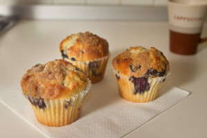 This simple blueberry muffin recipe can be altered to make it your own.